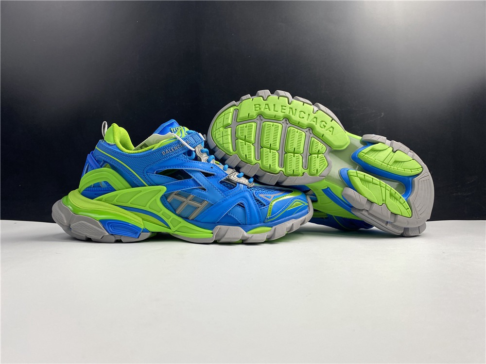 BLG TRACK 2 OPEN SNEAKER  BLUE/GREEN